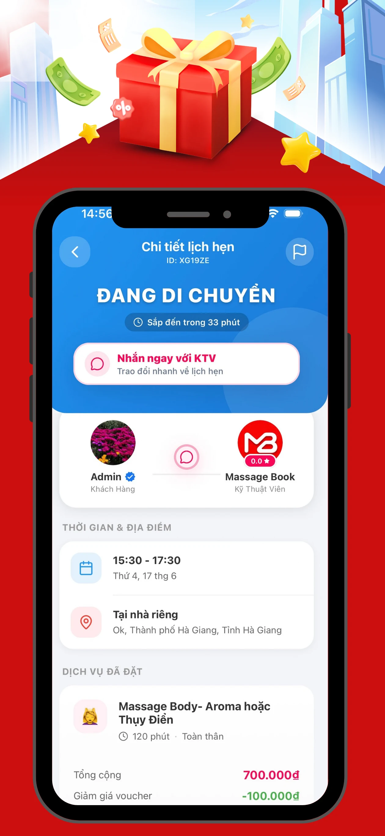 Mabo-Massage Book Tận Nơi 24/7 screenshot