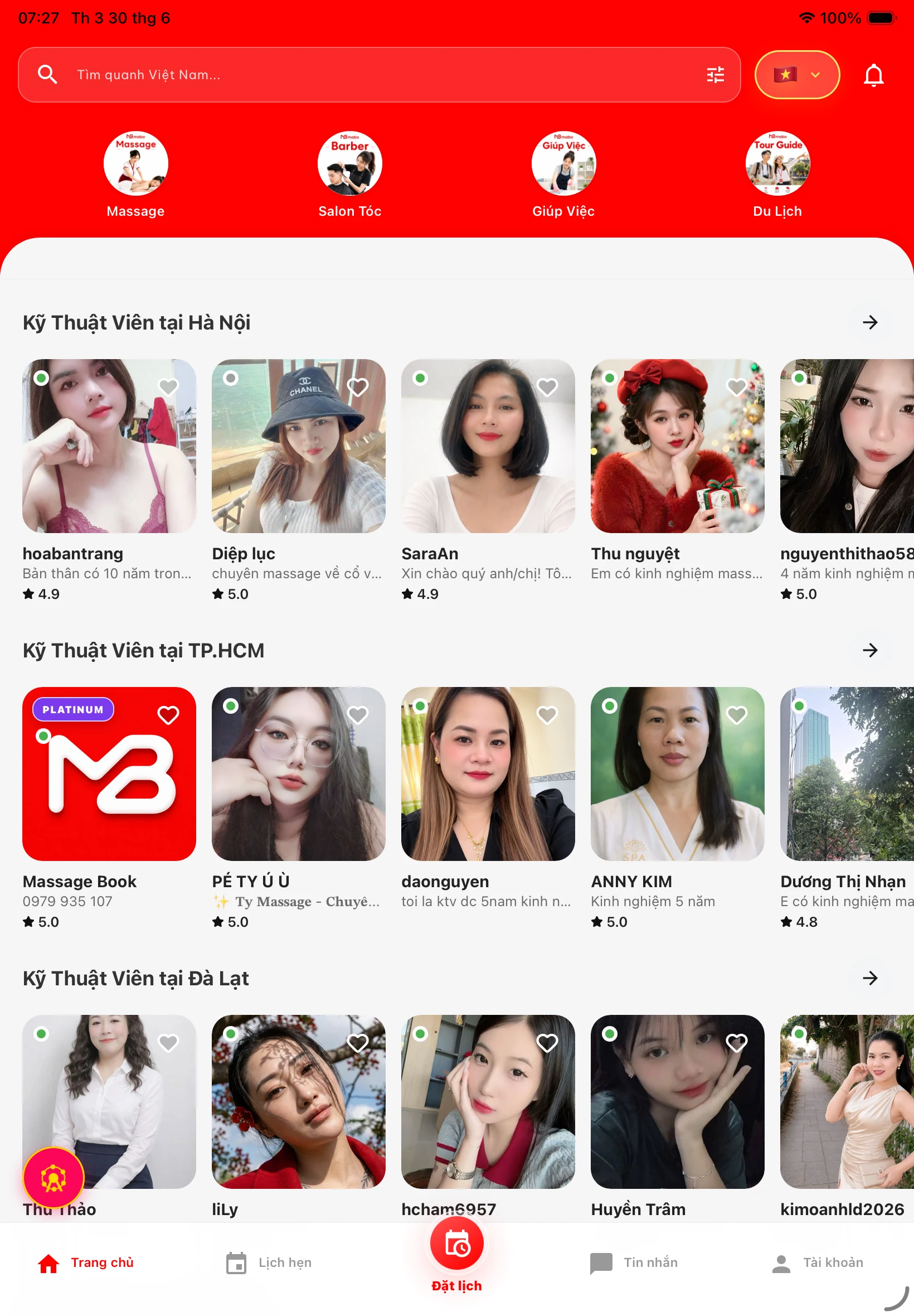 Mabo-Massage Book Tận Nơi 24/7 screenshot