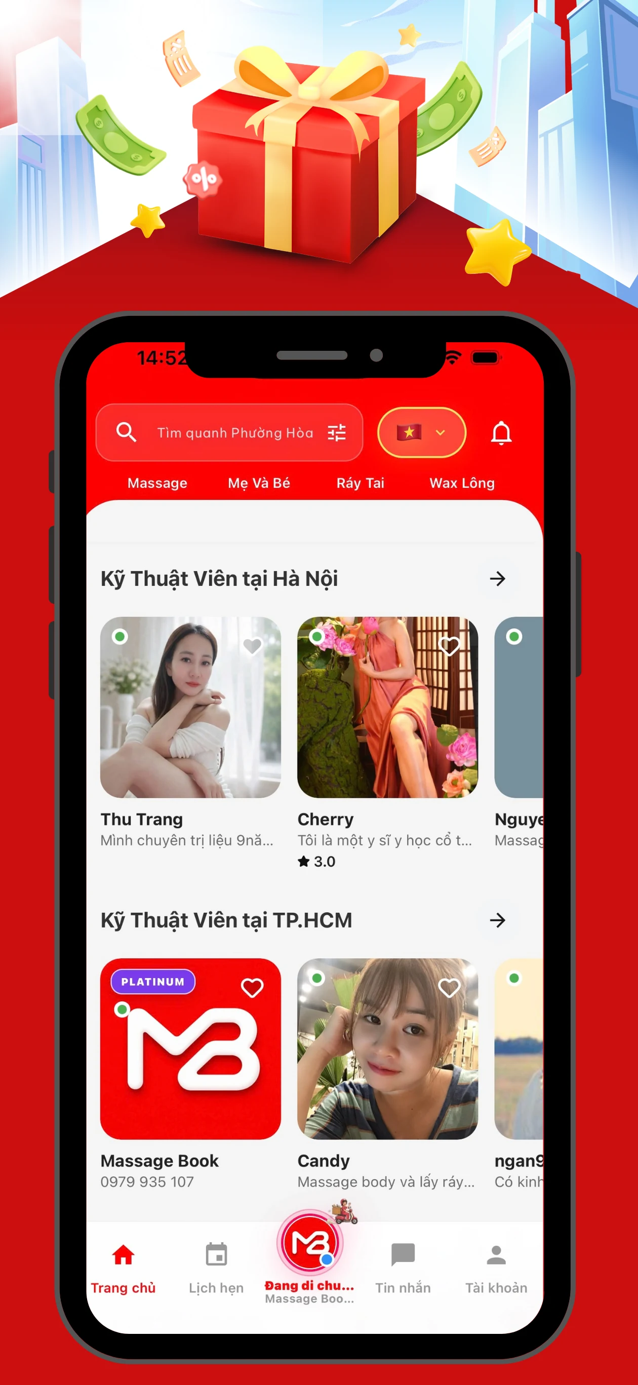 Mabo-Massage Book Tận Nơi 24/7 screenshot